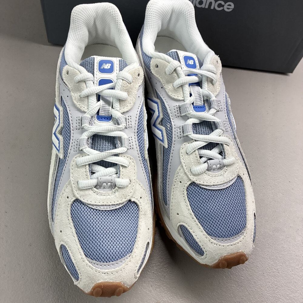 New Balance 204L Gray/Blue Sneakers w/ Gum Rubber Sole 6.5M/8W NEW With Box - Picture 3 of 7